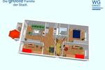 Etagenwohnung Chemnitz Klaffenbach - 4 Zimmer, 69 m&sup2;, 370&euro; | Angebot:19881080
