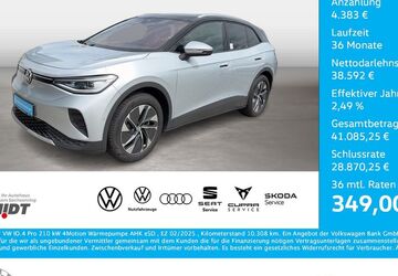VW ID.4 10.308 km 42.975 &euro; Bernsdorf 09337
