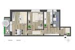Etagenwohnung Chemnitz Altendorf - 2 Zimmer, 58 m&sup2;, 365&euro; | Angebot:26701369