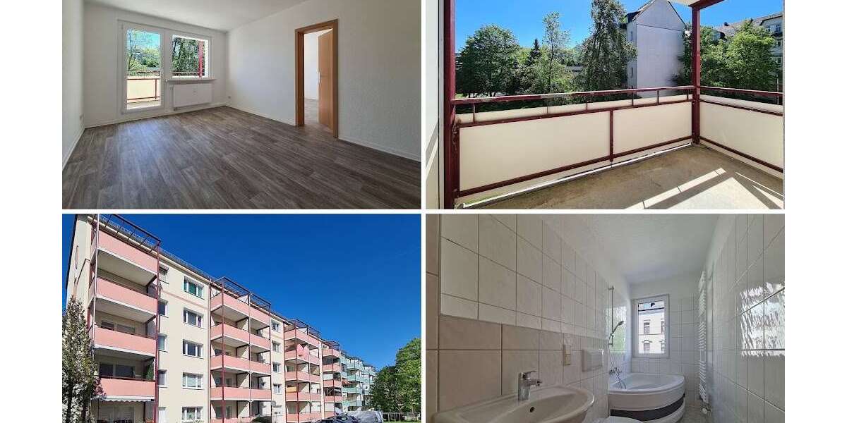 Etagenwohnung Chemnitz Sonnenberg - 2 Zimmer, 49 m&sup2;, 272&euro; | Angebot:27290363