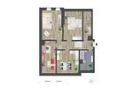 Dachgeschoßwohnung Chemnitz Hilbersdorf - 3 Zimmer, 89 m&sup2;, 490&euro; | Angebot:26681198