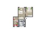 Etagenwohnung Chemnitz Adelsberg - 3 Zimmer, 57 m&sup2;, 370&euro; | Angebot:26682083