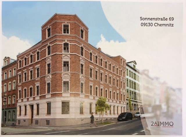 Etagenwohnung Chemnitz Sonnenberg - 4 Zimmer, 102 m&sup2;, 690&euro; | Angebot:26651835