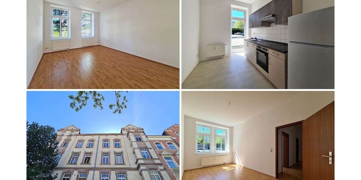 Etagenwohnung Chemnitz Yorckgebiet - 2 Zimmer, 55 m&sup2;, 280&euro; | Angebot:27262903