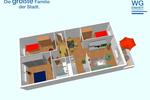 Etagenwohnung Chemnitz Klaffenbach - 4 Zimmer, 69 m&sup2;, 351&euro; | Angebot:21481514