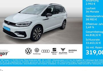 VW Touran 3.237 km 39.975 &euro; Bernsdorf 09337