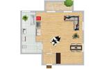 Etagenwohnung Lichtenstein (Sachsen) - 1 Zimmer, 36 m&sup2;, 216&euro; | Angebot:26459485