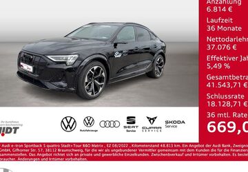 Audi e-tron 48.813 km 39.490 &euro; Bernsdorf 09337