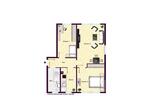 Etagenwohnung Chemnitz Wittgensdorf - 3 Zimmer, 59 m&sup2;, 325&euro; | Angebot:26066740