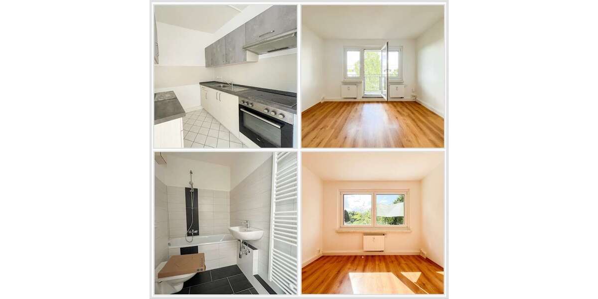 Etagenwohnung Chemnitz Helbersdorf - 4 Zimmer, 70 m&sup2;, 410&euro; | Angebot:27127475