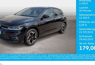 VW Polo 3.824 km 24.450 &euro; Bernsdorf 09337