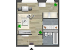 Etagenwohnung Chemnitz Klaffenbach - 1 Zimmer, 32 m&sup2;, 160&euro; | Angebot:26682544