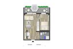 Etagenwohnung Chemnitz Klaffenbach - 1 Zimmer, 34 m&sup2;, 215&euro; | Angebot:26681334