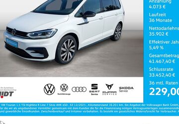 VW Touran 16.201 km 39.975 &euro; Bernsdorf 09337