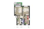Etagenwohnung Chemnitz Borna-Heinersdorf - 3 Zimmer, 61 m&sup2;, 420&euro; | Angebot:26682049