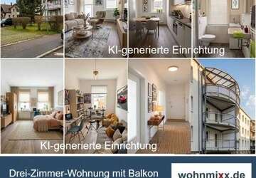 Wohnung Chemnitz Reichenbrand - 3 Zimmer, 69 m&sup2;, 525&euro; | Angebot:27303482
