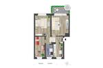 Etagenwohnung Chemnitz Borna-Heinersdorf - 3 Zimmer, 61 m&sup2;, 420&euro; | Angebot:26682068