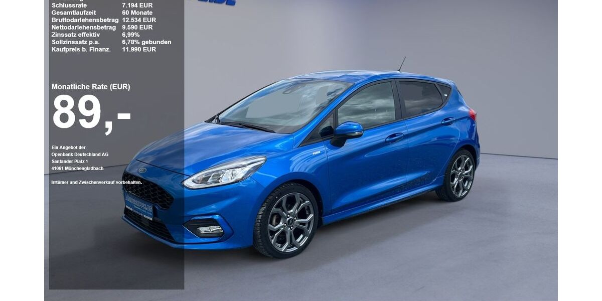 Ford Fiesta 92.576 km 11.990 &euro; Stollberg 09366