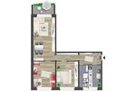 Etagenwohnung Chemnitz Adelsberg - 3 Zimmer, 71 m&sup2;, 420&euro; | Angebot:26682568