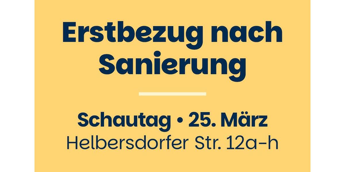 Erdgeschoßwohnung Chemnitz Helbersdorf - 3 Zimmer, 59 m&sup2;, 330&euro; | Angebot:25269326
