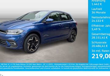VW Polo 1.919 km 24.500 &euro; Bernsdorf 09337