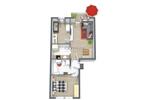 Etagenwohnung Chemnitz Klaffenbach - 3 Zimmer, 55 m&sup2;, 330&euro; | Angebot:26252646