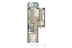 Etagenwohnung Chemnitz Helbersdorf - 2 Zimmer, 56 m&sup2;, 401&euro; | Angebot:26701334